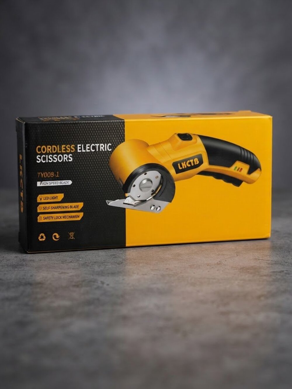 LKCTB Cordless Electric Scissors TY008-1 | Brand New Box